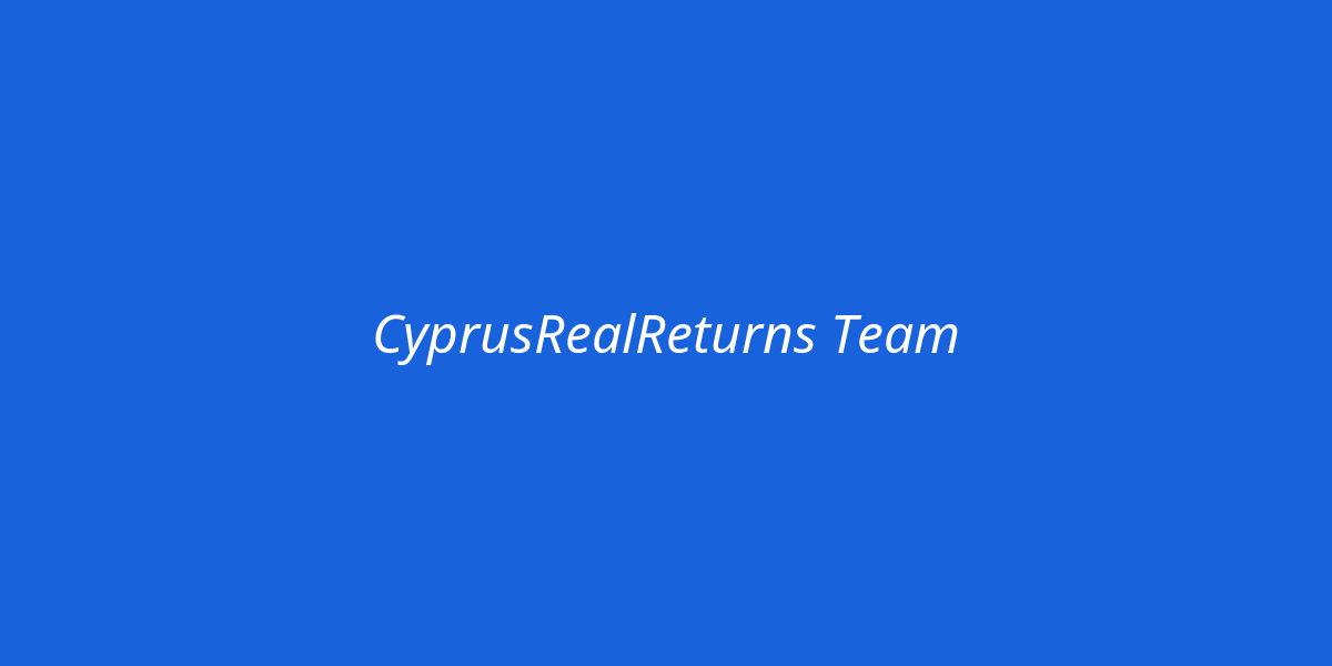 CyprusRealReturns Team
